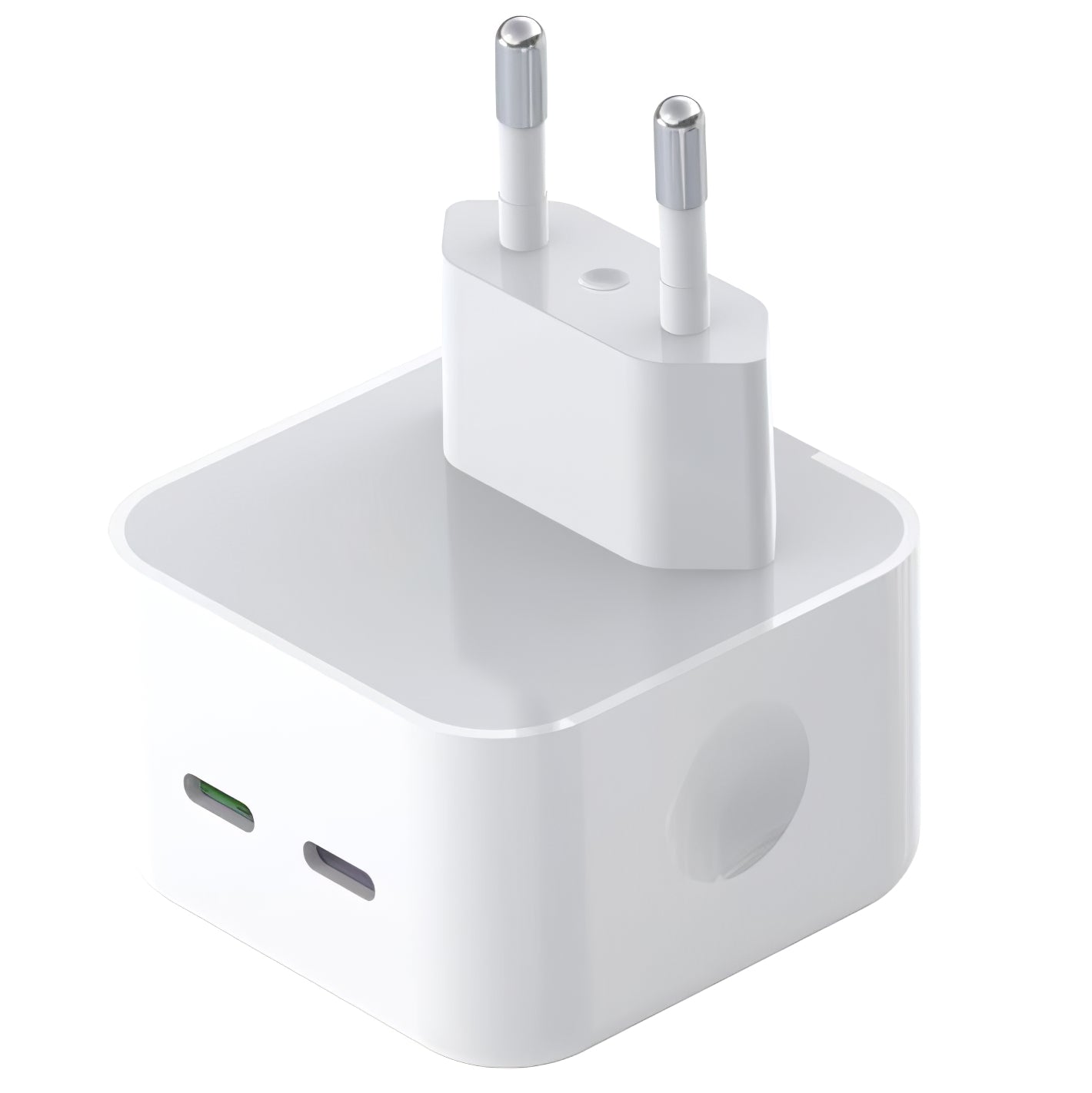 Nabíječka síťová XO Design L102, 35W, 3A, 2 x USB-C, Bílá