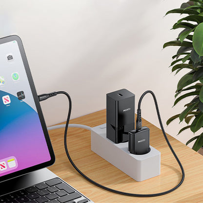 Síťová nabíječka Yesido YC74, 30W, 3A, 1 x USB-C, Černá
