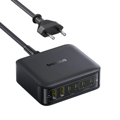 Nabíječka Baseus EnerFill FH21, 120W, 3.25A, 2 x USB-A - 4 x USB-C, Černá E0120T00