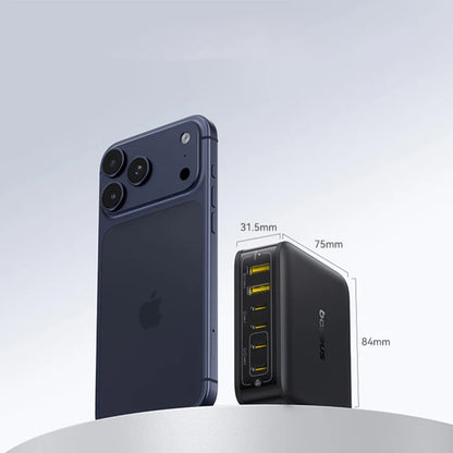 Nabíječka Baseus EnerFill FH21, 120W, 3.25A, 2 x USB-A - 4 x USB-C, Černá E0120T00