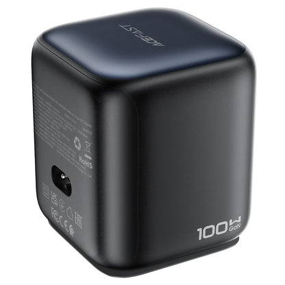 Nabíječka stanice s kabelem USB-C Acefast Z10, 100W, 1 x USB-A - 2 x USB-C, černá