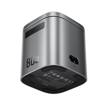 Nabíjecí stanice s kabelem USB-C Acefast Z9 QI 6v1, 80W, 1 x USB-C - 1 x USB-A, černá