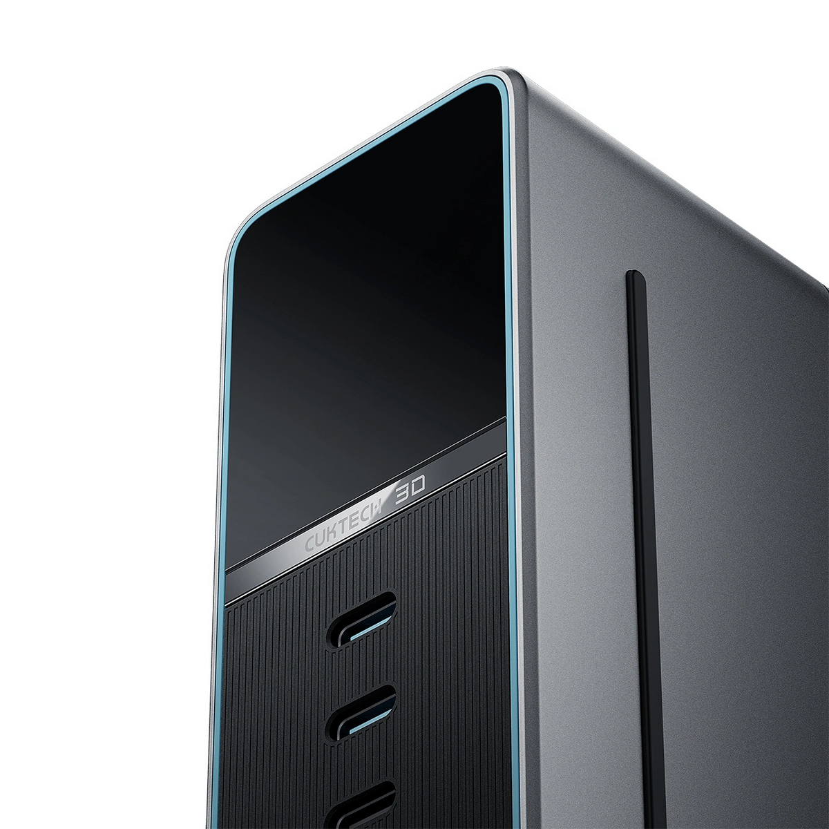 Nabíječka stanice Cuktech TA3005U, 300W, 1 x DC - 1 x USB-A - 3 x USB-C, Šedá