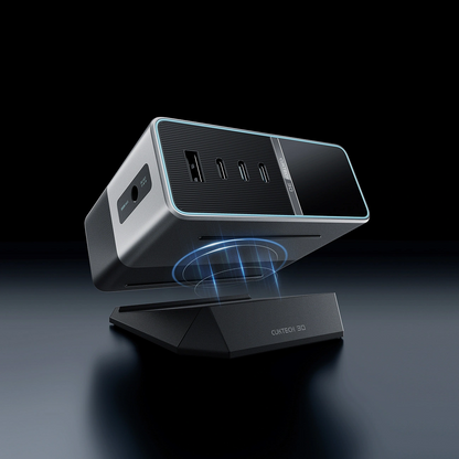 Nabíječka stanice Cuktech TA3005U, 300W, 1 x DC - 1 x USB-A - 3 x USB-C, Šedá