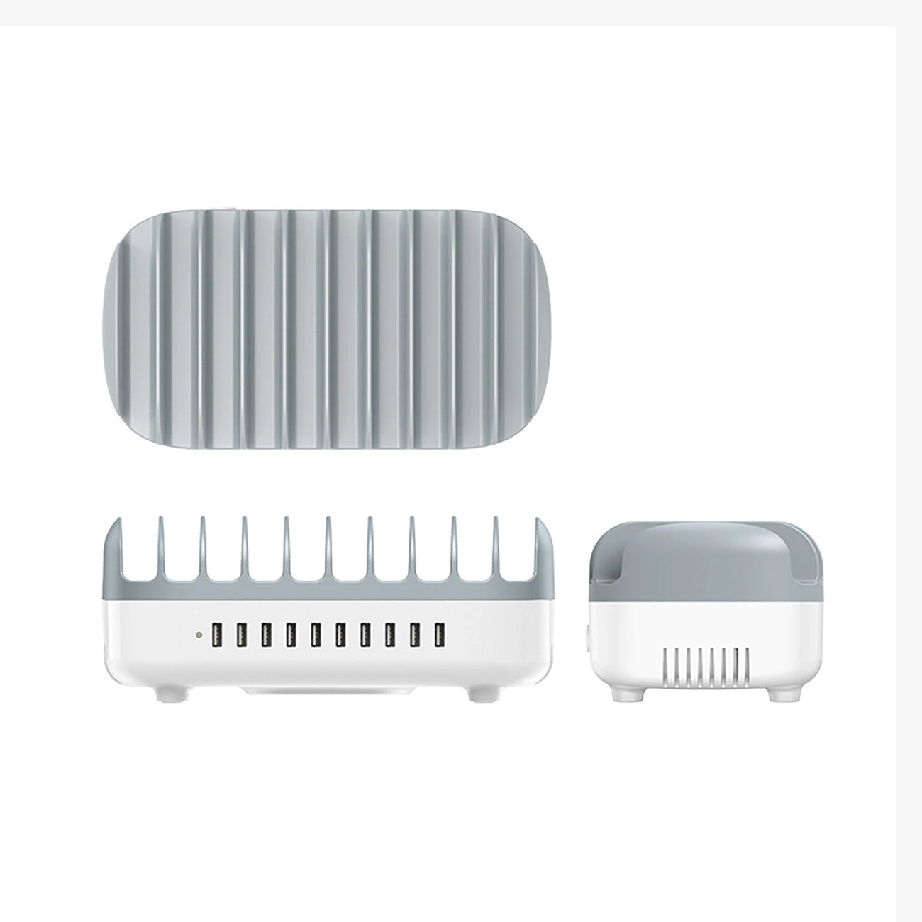 Nabíjecí stanice Orico DUK-10P-V1, 120W, 2.4A, 10 x USB-A, Bílá