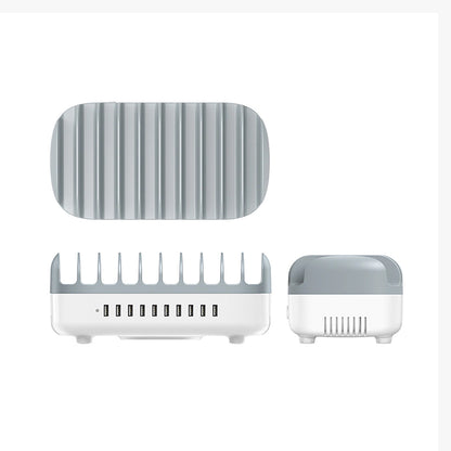 Nabíjecí stanice Orico DUK-10P-V1, 120W, 2.4A, 10 x USB-A, Bílá