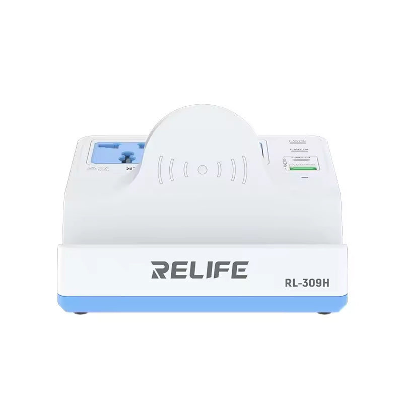 Nabíječka stanice Relife RL-309H QI, 72W, 1 x USB-A - 3 x USB-C, bílá