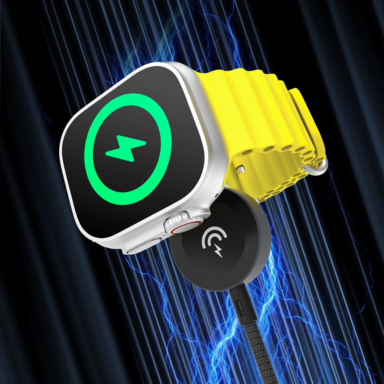 Dudao A12C Wireless Charger for Apple Watch Series, Black