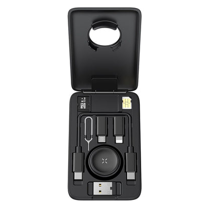 Bezdrátová nabíječka McDodo CH-2440 8v1 pro Apple Watch Series, Černá