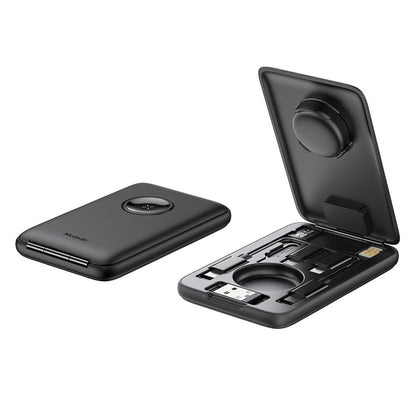 Bezdrátová nabíječka McDodo CH-2440 8v1 pro Apple Watch Series, Černá