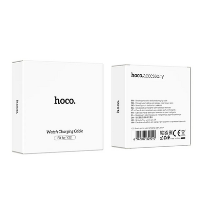 Nabíjecí kabel pro Smartwatch HOCO Y22, USB-A, Černý