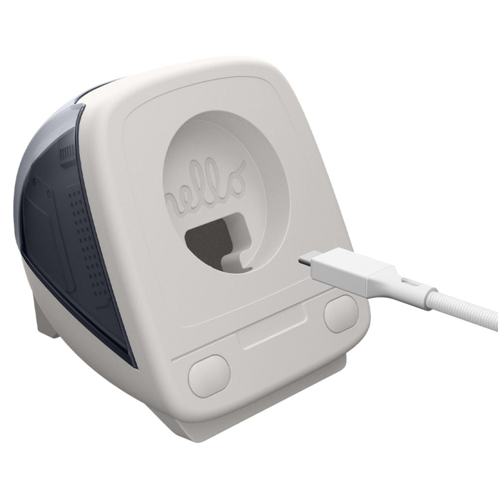 Podstavec Spigen C1 Classic pro bezdrátovou nabíječku Apple Watch Series, šedý