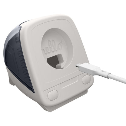 Podstavec Spigen C1 Classic pro bezdrátovou nabíječku Apple Watch Series, šedý