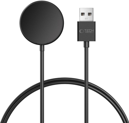 Bezdrátová nabíječka Tech-Protect MC03 Ultraboost pro Samsung Galaxy Watch Series, USB-A, Černá