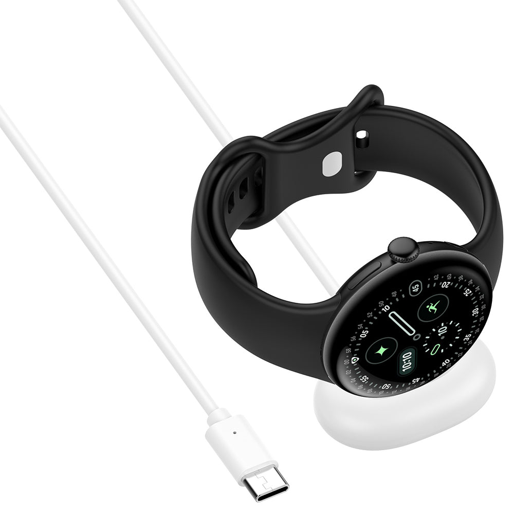 Bezdrátová nabíječka Techsuit THPX pro Google Pixel Watch 4 Series, Bílá
