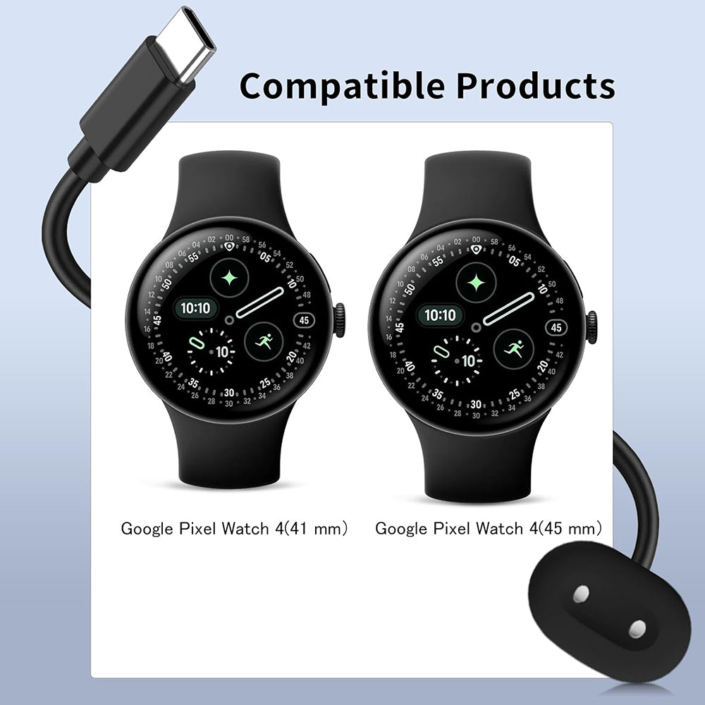 Bezdrátová nabíječka Techsuit THPX pro Google Pixel Watch 4 Series, Bílá