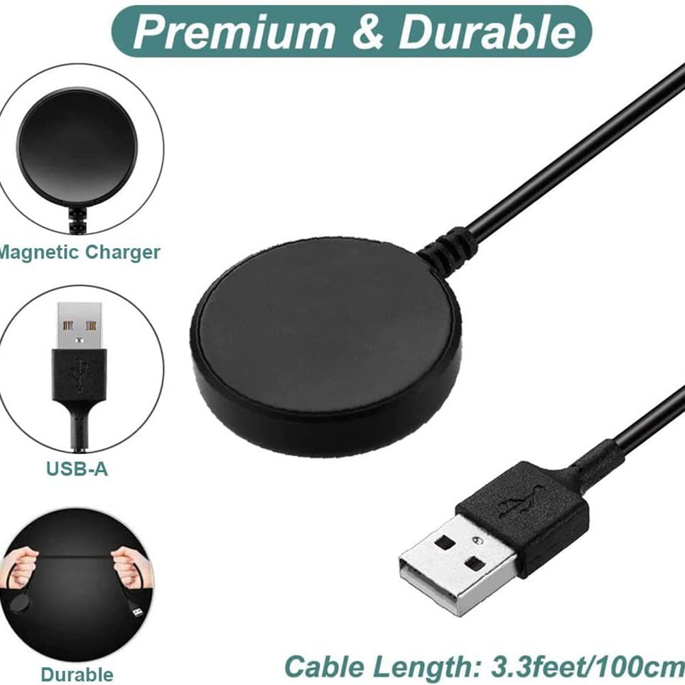 Bezdrátová nabíječka Techsuit TSC12 pro Samsung Galaxy Watch Series, USB-A, Černá