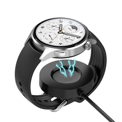 Bezdrátová nabíječka Techsuit TXC6 pro Xiaomi Watch S1 Pro, USB-A, černá