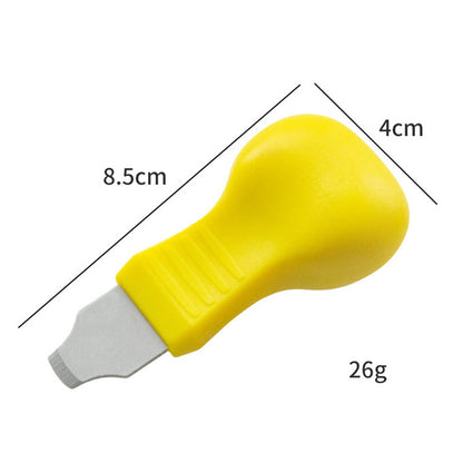 Kovový nástroj OEM Wide Blade pro víčka hodinek, žlutý