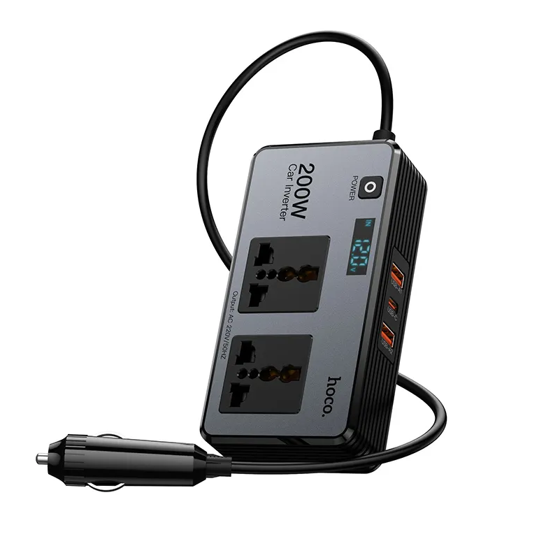 Autoelektrický měnič HOCO Z66, 200W