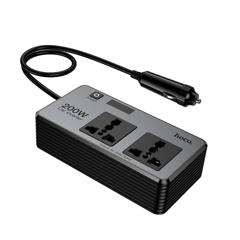 Autoelektrický měnič HOCO Z66, 200W