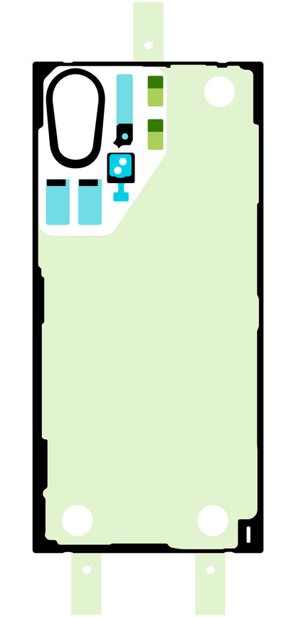 Kit lepidla pro kryt baterie Samsung Galaxy S22 Ultra 5G S908, Service Pack GH82-27490A