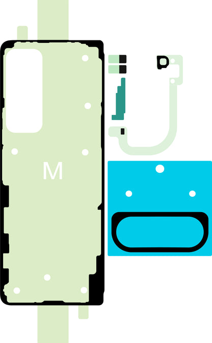 Kit lepidlo kryt baterie Samsung Galaxy Z Fold5 F946, Service Pack GH81-24686A