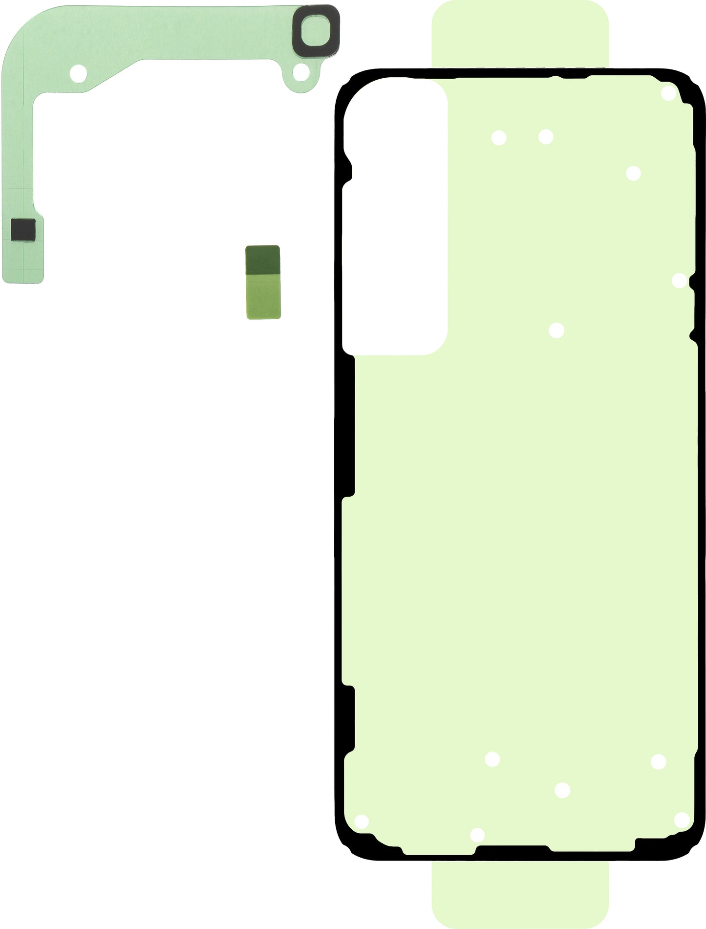 Lepicí sada krytu baterie Samsung Galaxy S24+ S926, Service Pack GH82-33338A