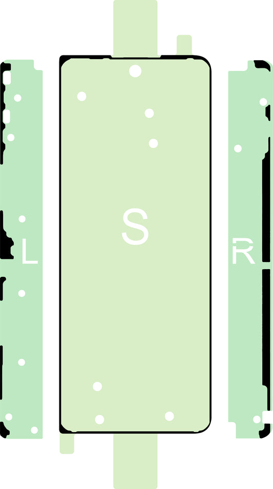 Kit lepidlo Display Samsung Galaxy Z Fold4 F936, Sub Outer, Service Pack GH82-29454A