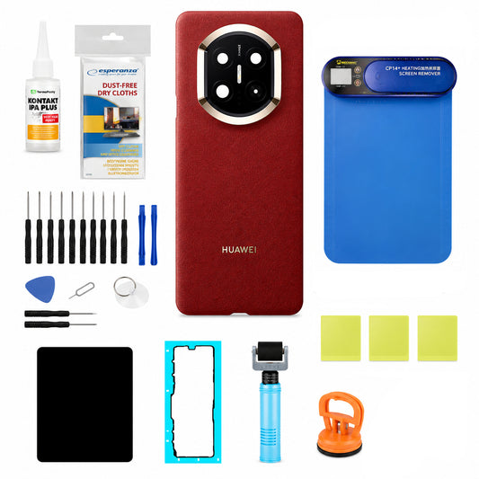 Sada krytu baterie Huawei Mate X7 vínová (Nebula Red) Service Pack a specializované servisní nástroje