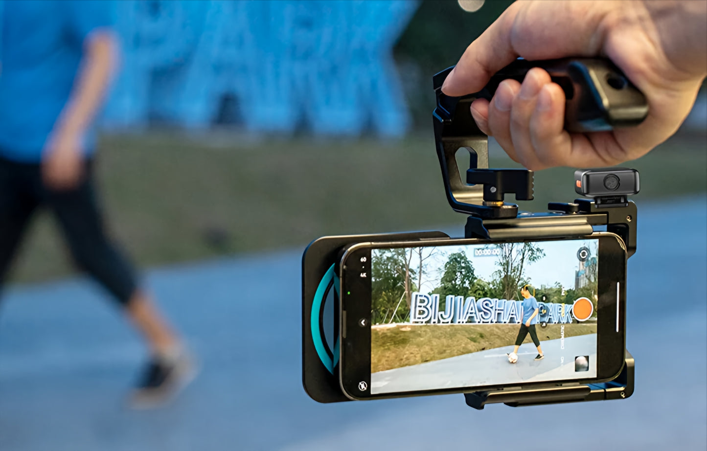 Apexel Vlogging Kit pro telefon, černý APL-VG05CH