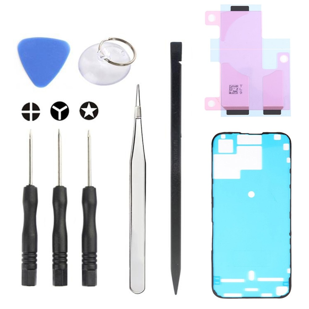 Sada na opravy Jiafa JF-8162 pro výměnu baterie Apple iPhone 15 Pro Max, 9v1