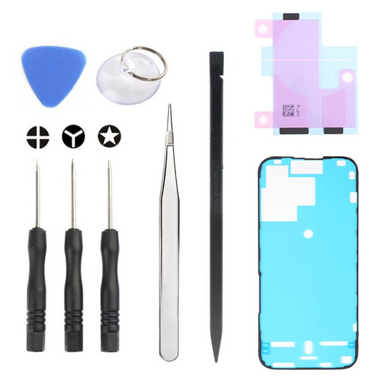 Sada na opravy Jiafa JF-8162 pro výměnu baterie Apple iPhone 15 Pro, 9v1