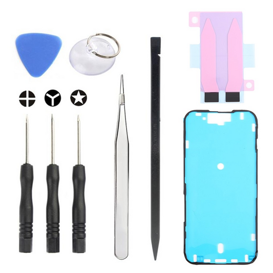 Sada na opravy Jiafa JF-8162 pro výměnu baterie Apple iPhone 15, 9v1