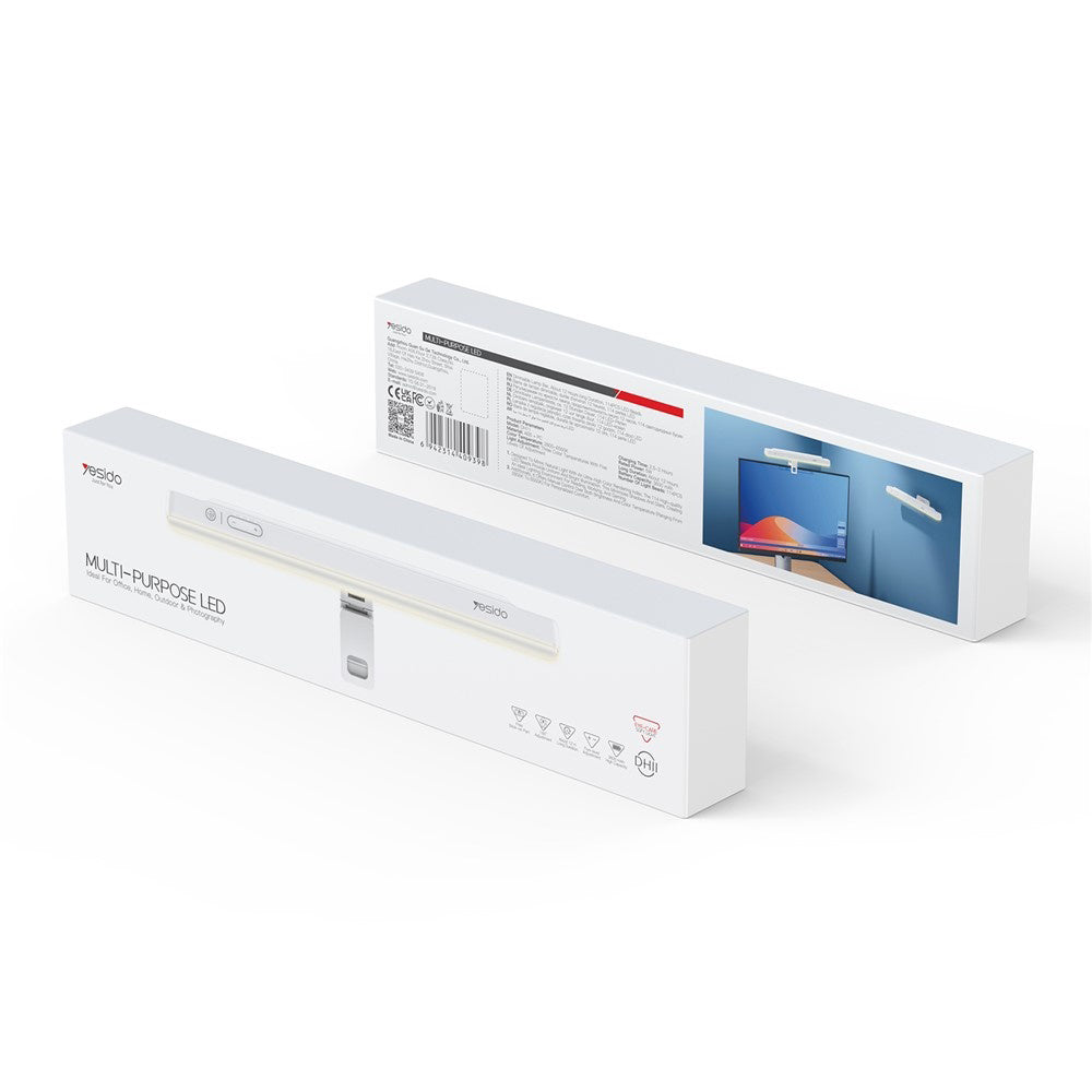 Ledová lampa na monitor Yesido DH11, Bílá