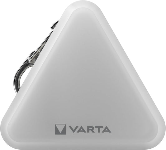 Ledová lampa na klíče Varta Magnetic Safety Light, 25lm, stříbrná