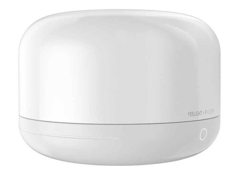 Yeelight D2 Bedside LED Lamp by Razer, Wi-Fi, 5W, 1700K - 6500K, 240lm, RGB, White, Resealed YLCT01YL