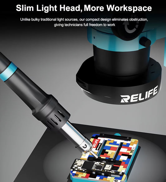 Lampa Relife RL-033E pro mikroskop, černá