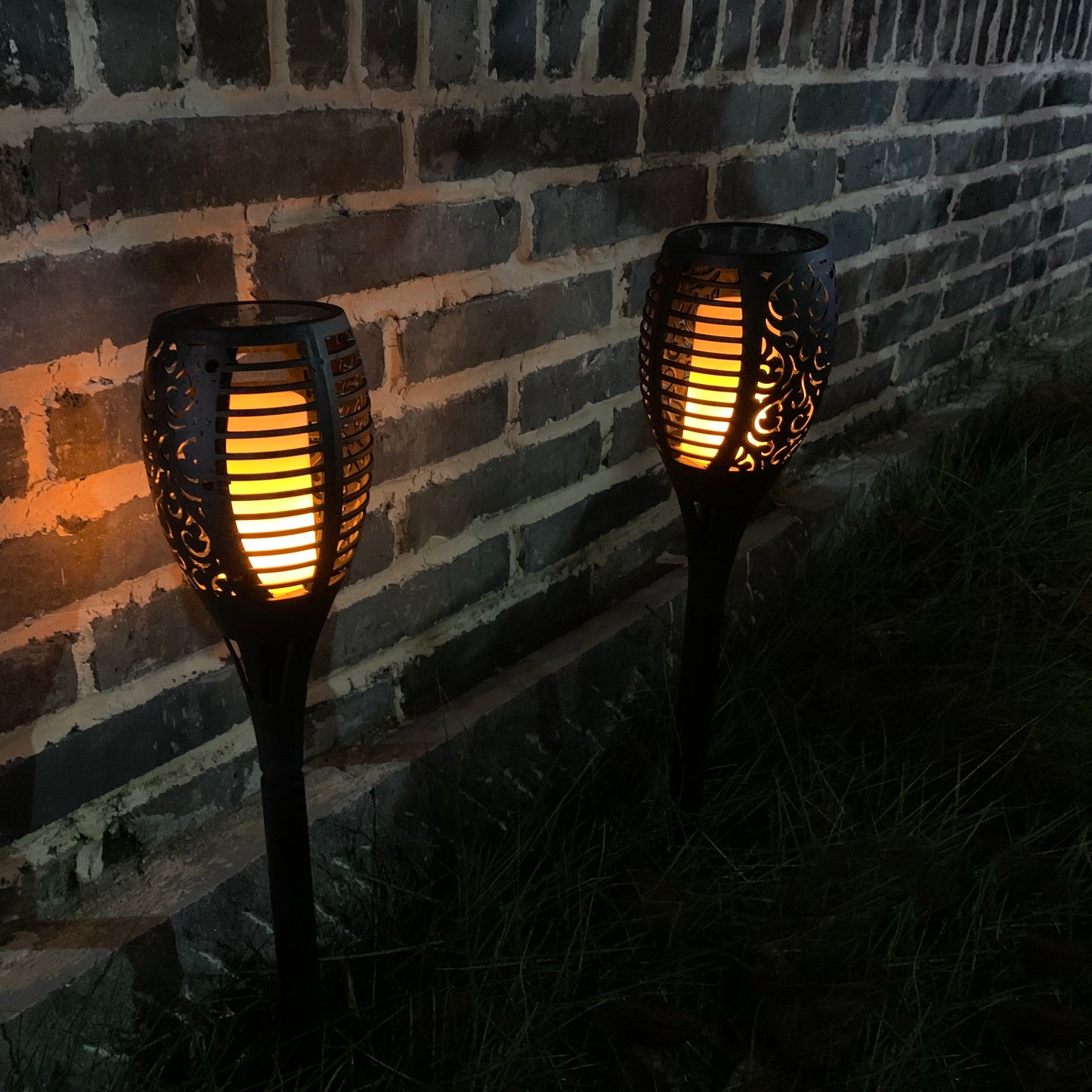 Solární lampa Forever, 96Led, 2800K, IP65, černá