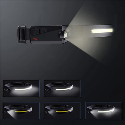 LED čelovka WZK WLC-1200, 350lm, IPX4