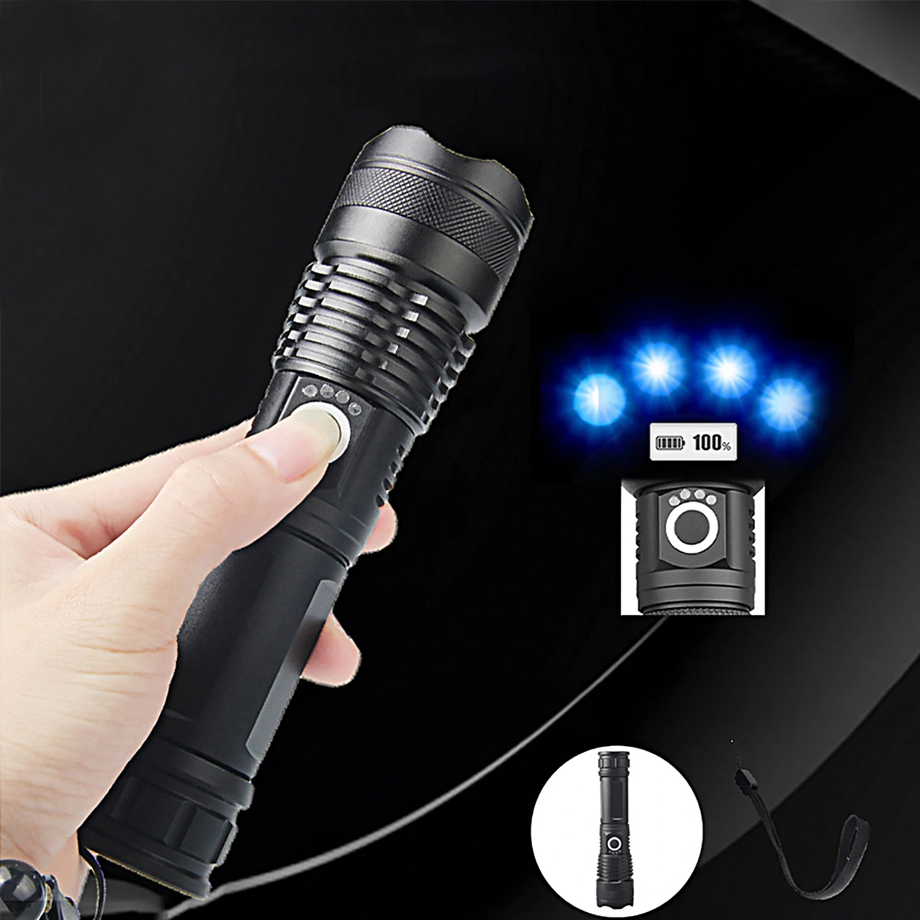 LED svítilna WZK WLT-15W, 1500lm, IP65