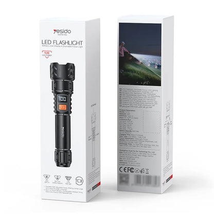 Yesido TC10 LED Flashlight, 220lm