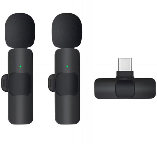 Lavaliera OEM K1, USB-C, Sada 2 kusy, Černá