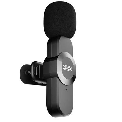 Lavaliera XO Design MC14 Dual, USB-C / Lightning, Sada 2 kusy, Černá