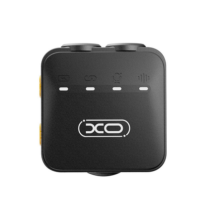 Lavaliera XO Design MC15 Dual, USB-C / Lightning, Sada 2 kusy, Černá