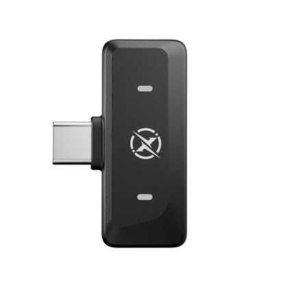 Lavaliera XO Design MC15 Dual, USB-C / Lightning, Sada 2 kusy, Černá