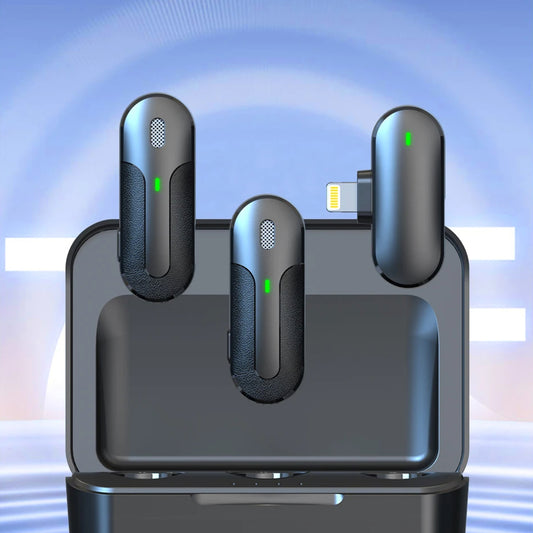 Lavaliera Yesido KR16, Lightning, Sada 2 kusy, Černá