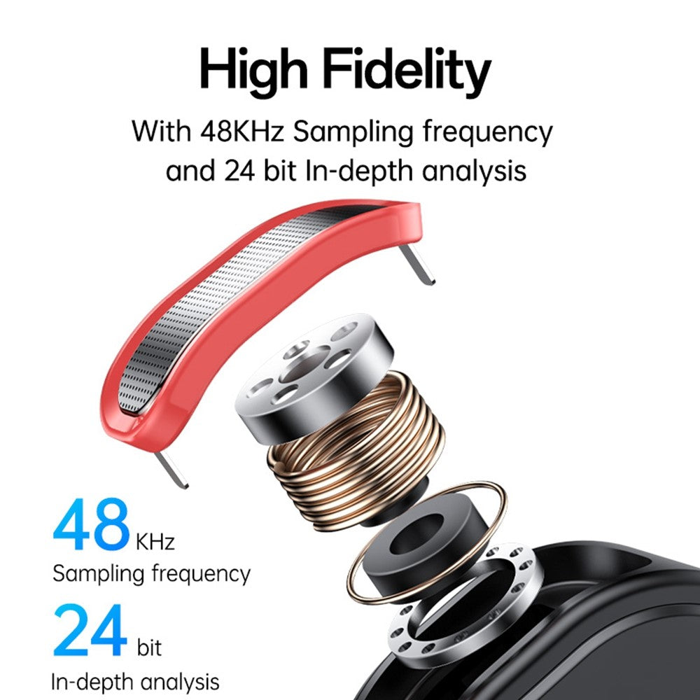 Lavaliera Yesido KR19, USB-C / Lightning, Sada 2 kusy, Černá