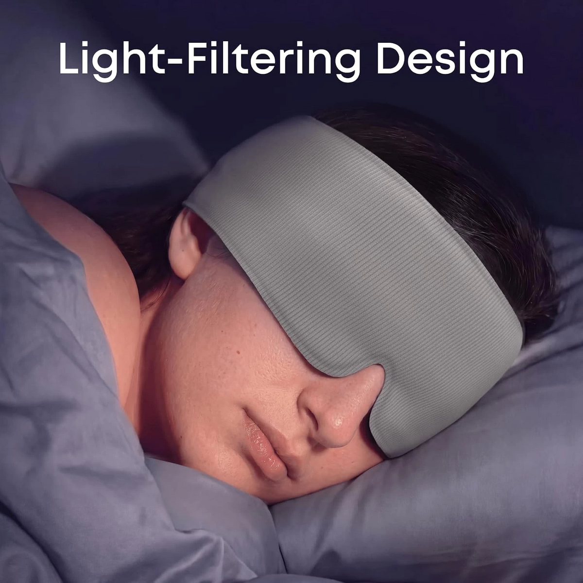 Spánková maska Anker Soundcore Sleep, šedá D1301Z21-81