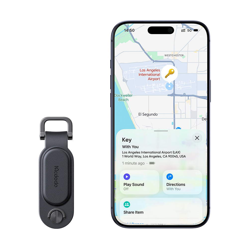 Mcdodo SmartTag Keys Napa Pro AT-3830 pro iOS Series, černá